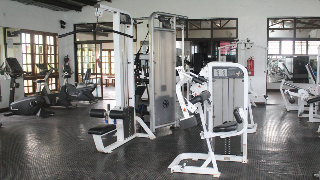 An image of the equipment at MSC's Gym