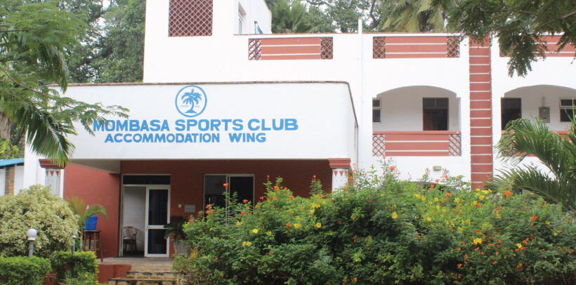 Image showing the Front of Mombasa Sports Club's Accommodation Wing.