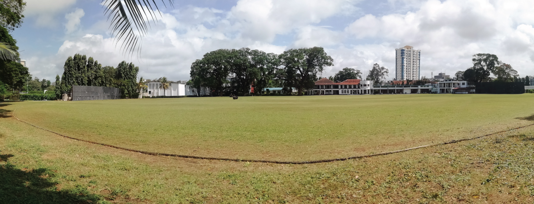 Mombasa Sports Club. ODI standard-Cricket Pitch